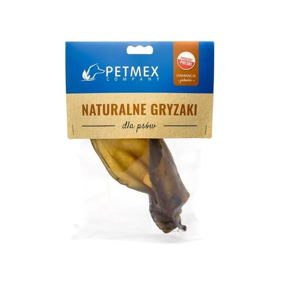 ⁨PETMEX dog chew full beef ear 1pc⁩ at Wasserman.eu