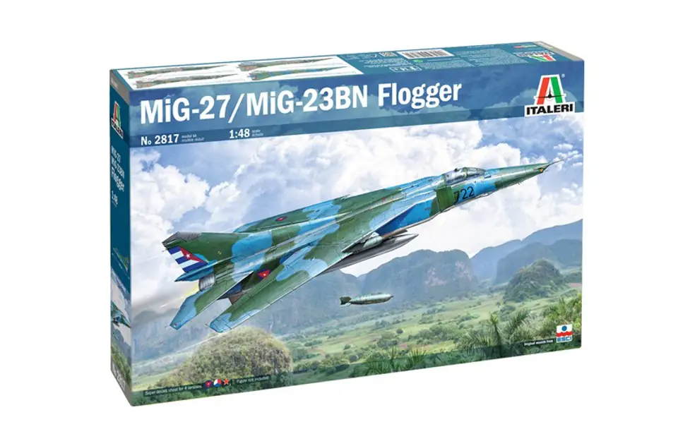 ⁨Plastic model MiG-27/MiG-23BN Flogger 1/48⁩ at Wasserman.eu