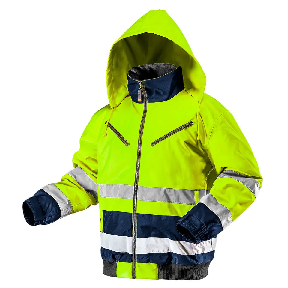 ⁨Insulated work jacket, yellow, size L⁩ at Wasserman.eu