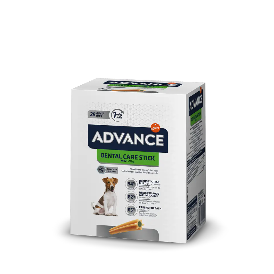 ADVANCE SNACK Dental Care Stick Mini MULTIPAK - przysmak dentystyczny dla psów ras małych multipak 4x90g w sklepie Wasserman.eu