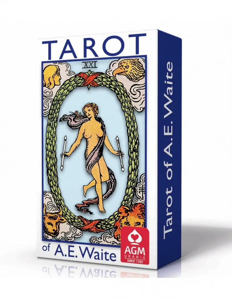 ⁨Tarot Cards A E Waite Pocket Tarot Blue⁩ at Wasserman.eu