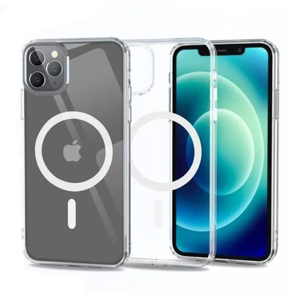 ⁨Case IPHONE 11 PRO MAX Tech-Protect FlexAir Hybrid MagSafe transparent⁩ at Wasserman.eu