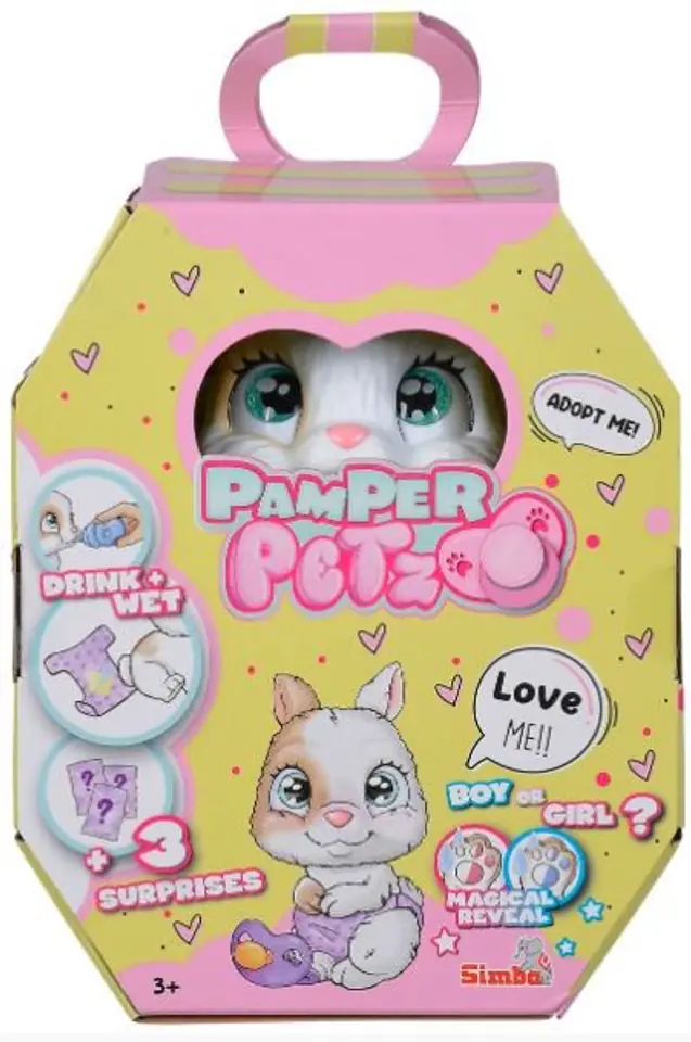 ⁨PAMPER PETZ Rabbit from the diaper gang Simba⁩ at Wasserman.eu