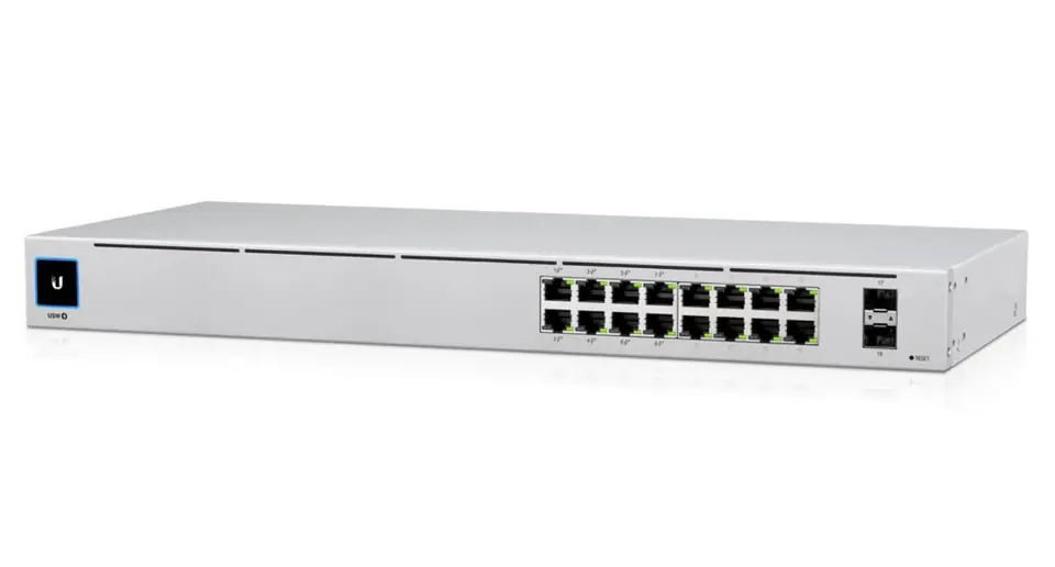 ⁨UBIQUITI USW-16-POE UNIFI SWITCH GEN2 16x GIGABIT POE+ PORTS, 2x SFP PORTS⁩ w sklepie Wasserman.eu