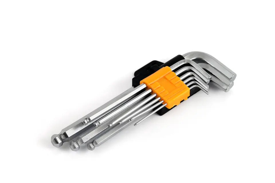 01721 Klucze imbus długie 230mm 9 sztuk w sklepie Wasserman.eu