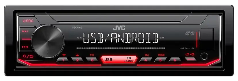 JVC KD-X162 Schwarz 200 W im Wasserman.eu