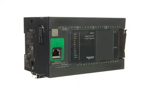 ⁨Sterownik programowalny 24I/O PNP tranzystorowe Ethernet/CANopen Modicon M241-24I/O TM241CEC24T⁩ w sklepie Wasserman.eu