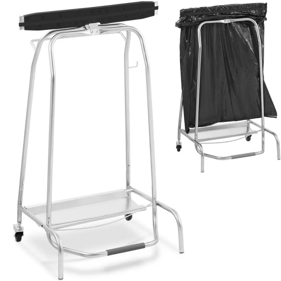 ⁨Rack Garbage Bag Rack Waste With Foot Pedal STAL⁩ at Wasserman.eu