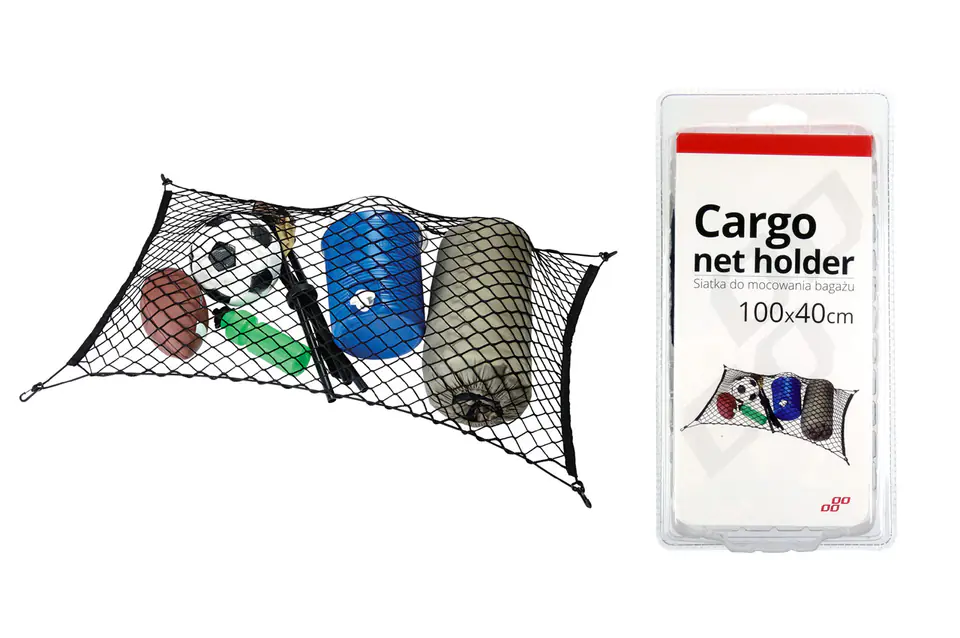 ⁨Luggage attachment net with handles 100x40 cm⁩ at Wasserman.eu