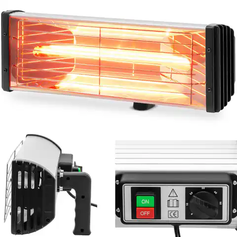 ⁨Infrared heater workshop paint lamp for car body 30-100C 1000 W⁩ at Wasserman.eu