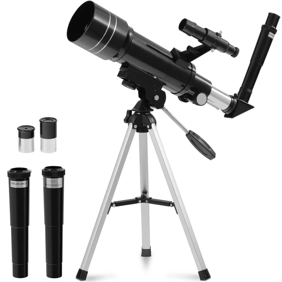 ⁨Teleskop luneta refraktor astronomiczny do obserwacji gwiazd 360 mm śr. 69,78 mm⁩ w sklepie Wasserman.eu