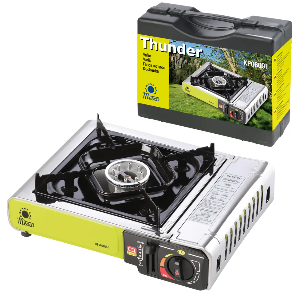 ⁨Gas camping stove THUNDER PRO 2kW⁩ at Wasserman.eu