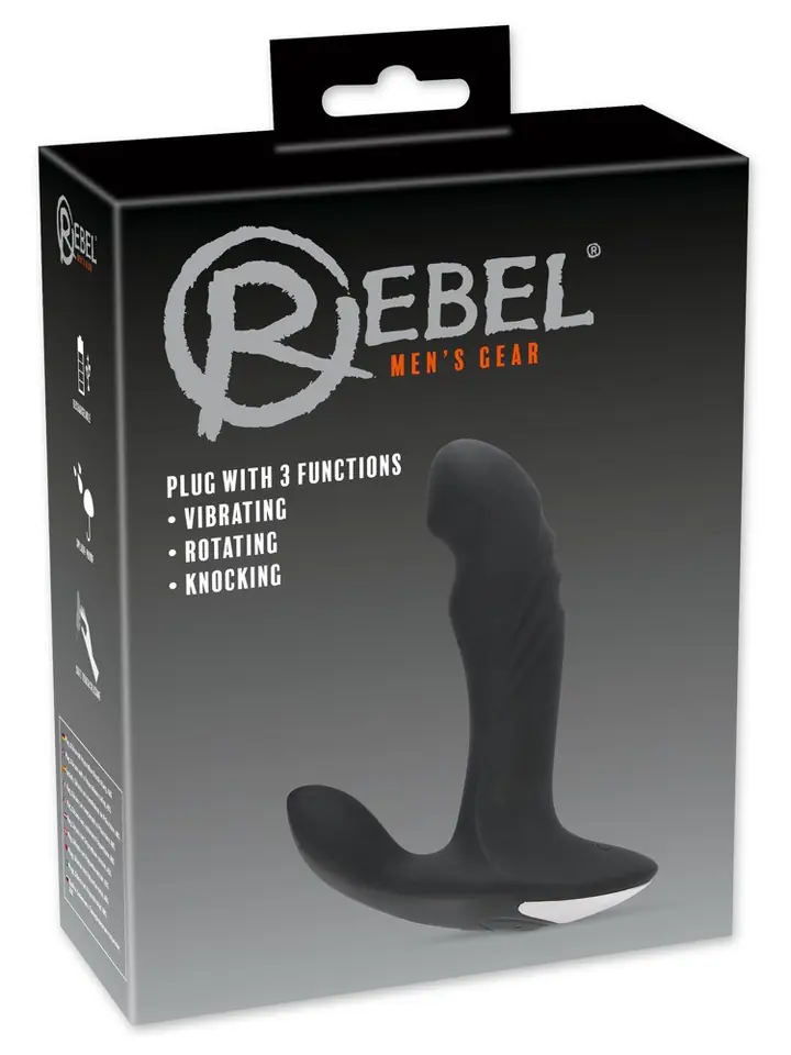 ⁨Prostate massager Rebel⁩ at Wasserman.eu