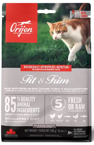 ⁨Orijen Cat Fit & Trim 340g⁩ w sklepie Wasserman.eu
