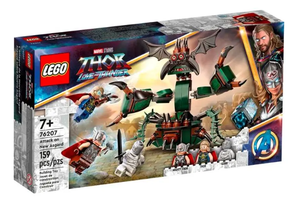 ⁨Lego Super Heroes 76207 Attack on New Asgard⁩ at Wasserman.eu