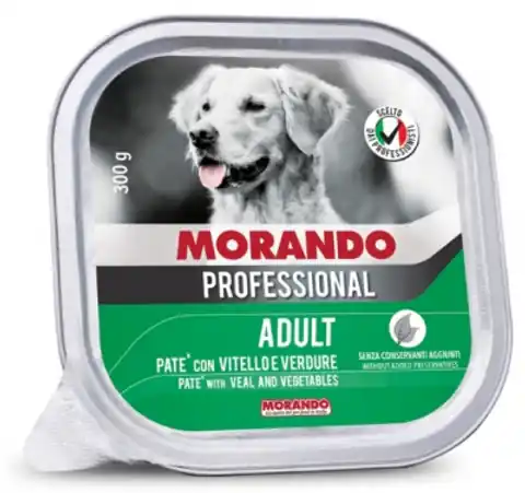 ⁨MORANDO PRO PIES Pate with veal and vegetables tray 300g⁩ at Wasserman.eu