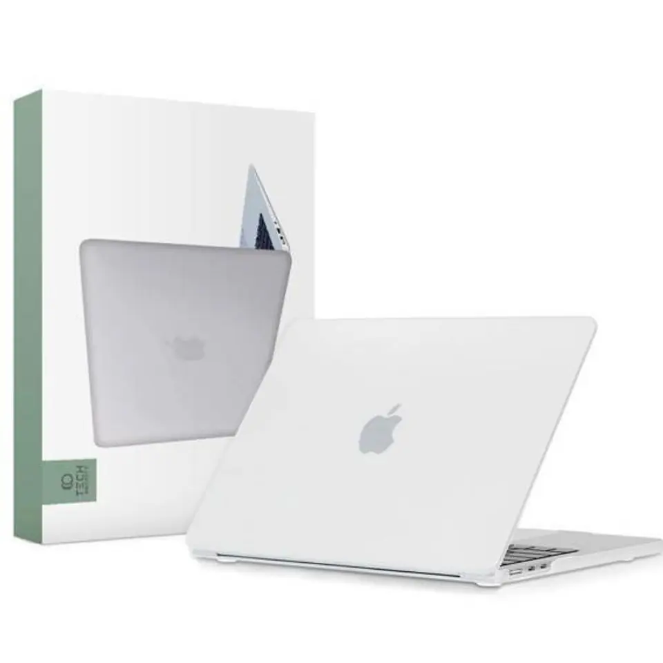 ⁨Etui MACBOOK AIR 13 2022 Tech-Protect SmartShell Matte transparentne⁩ w sklepie Wasserman.eu