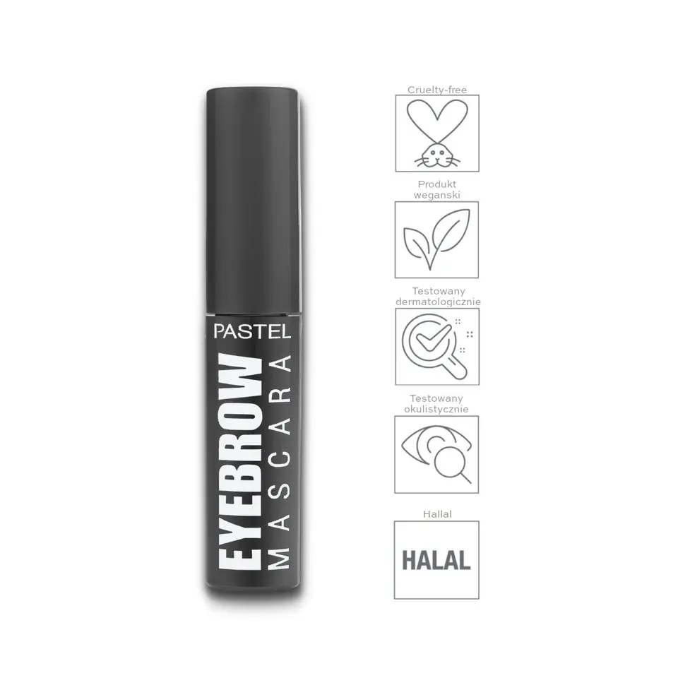 ⁨PASTEL Eyebrow Eyebrow Mascara No. 24 - Deep Brown 4.2ml⁩ at Wasserman.eu