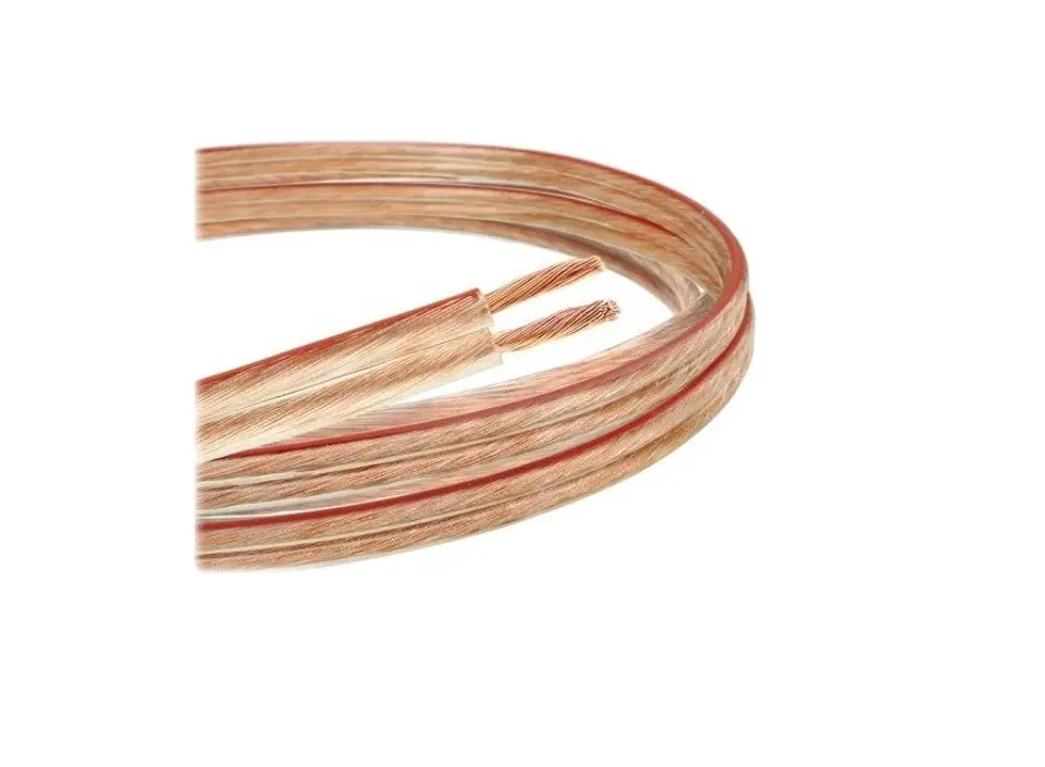 ⁨Libox Kabel głośnikowy 2x1,50mm LB0008-10 audio cable 10 m Transparent⁩ at Wasserman.eu