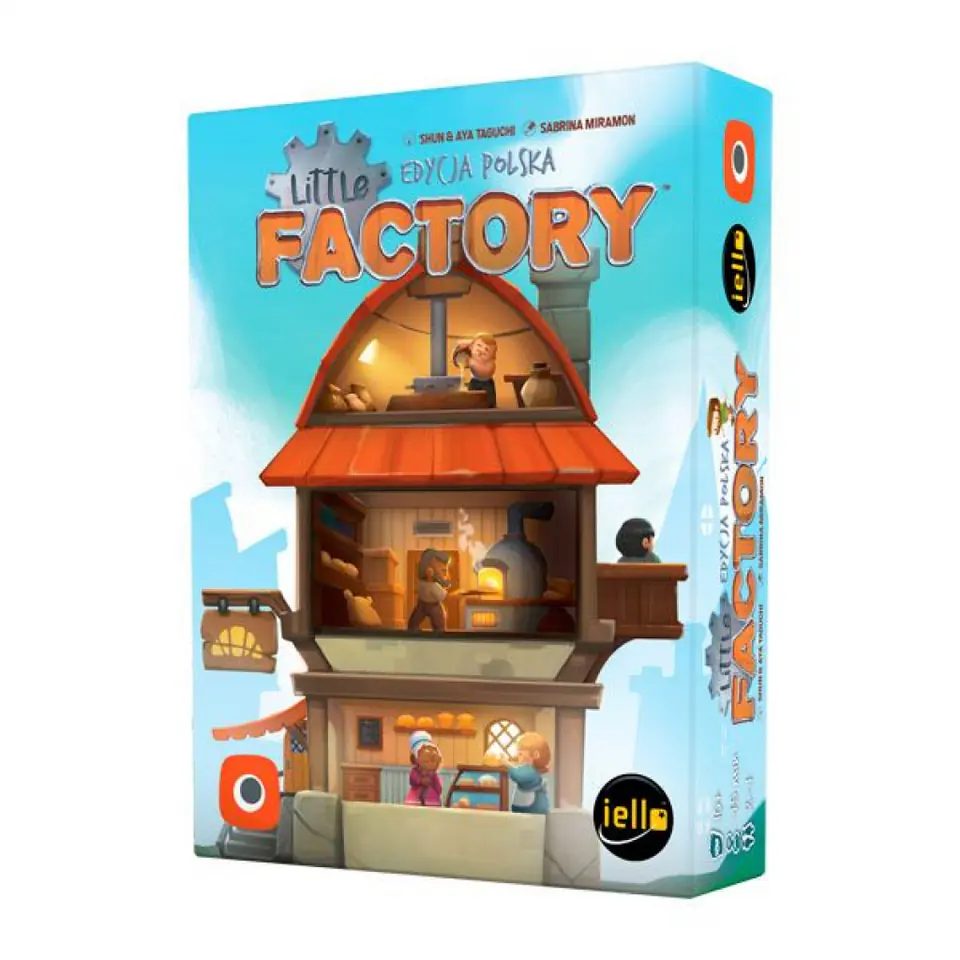 ⁨LITTLE FACTORY GAME - PORTAL GAMES⁩ at Wasserman.eu