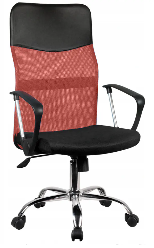 ⁨Topeshop KRZESŁO NEMO CZERWON office/computer chair Padded seat Mesh backrest⁩ at Wasserman.eu