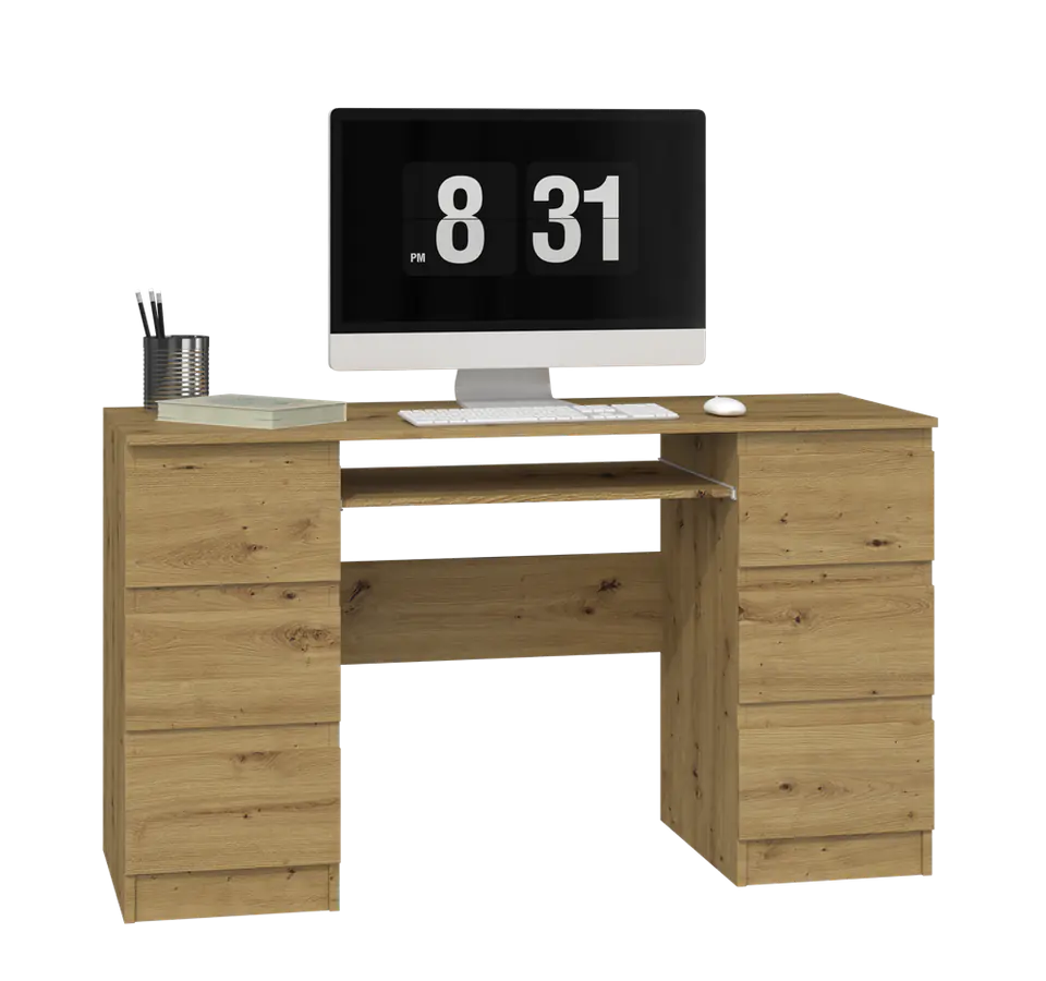 ⁨DESK KUBA - ARTISAN OAK⁩ at Wasserman.eu