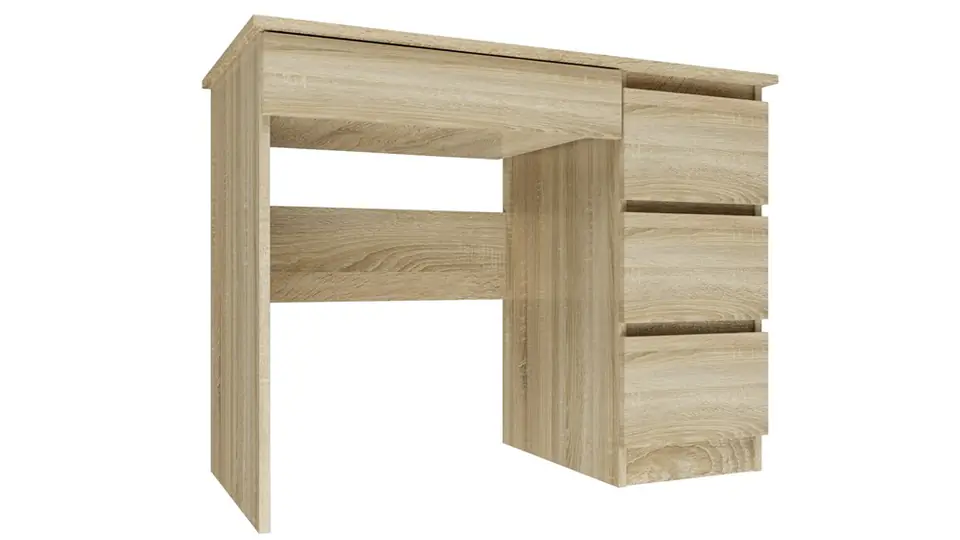 ⁨Topeshop MIJAS P SON KPL computer desk Oak colour⁩ at Wasserman.eu