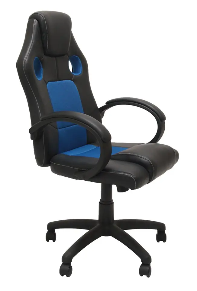 ⁨Topeshop FOTEL ENZO NIEB-CZAR office/computer chair Padded seat Padded backrest⁩ at Wasserman.eu