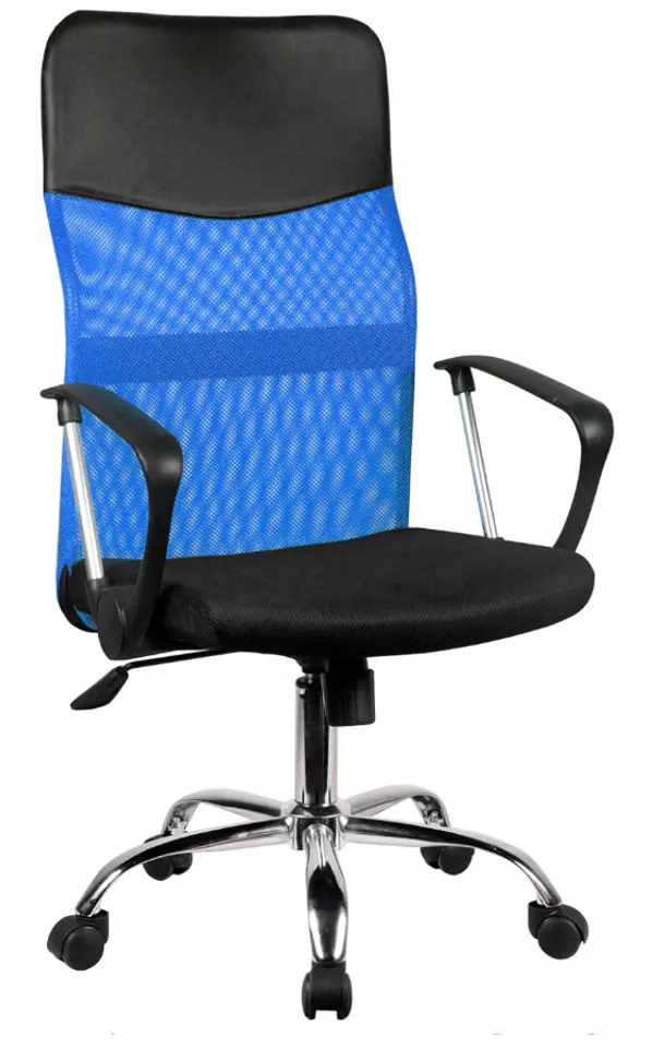 ⁨Topeshop KRZESŁO NEMO NIEBIESKIE office/computer chair Padded seat Mesh backrest⁩ at Wasserman.eu