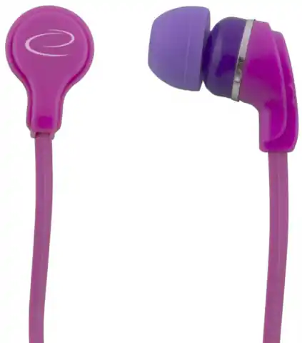 ⁨EH147P Esperanza in-ear headphones neon pink⁩ at Wasserman.eu