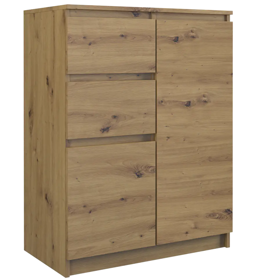 ⁨CHEST OF DRAWERS 2D2S - ARTISAN OAK⁩ at Wasserman.eu