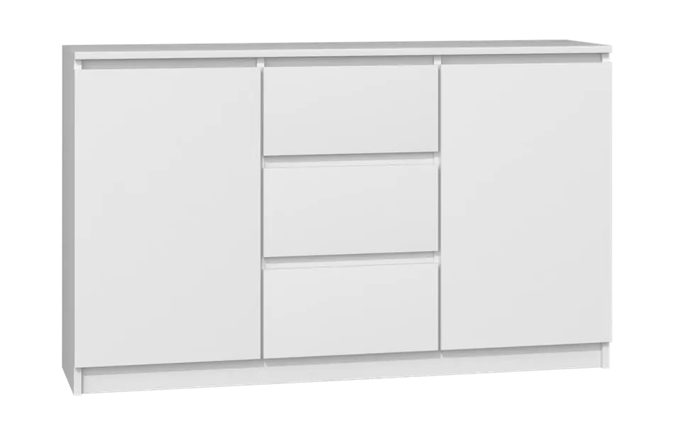 ⁨CHEST OF DRAWERS 2D3S - WHITE⁩ at Wasserman.eu