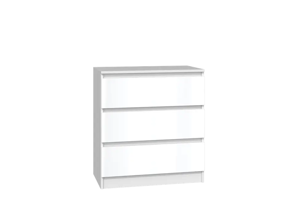 ⁨Topeshop M3 BIEL POŁYSK chest of drawers⁩ at Wasserman.eu