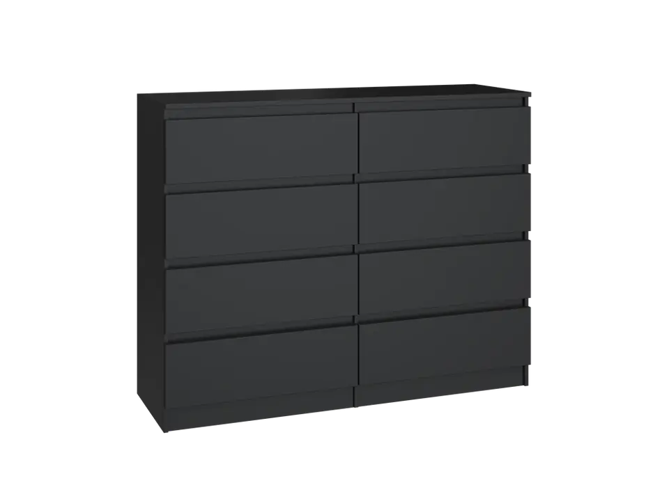 ⁨Topeshop M8 120 CZERŃ chest of drawers⁩ at Wasserman.eu