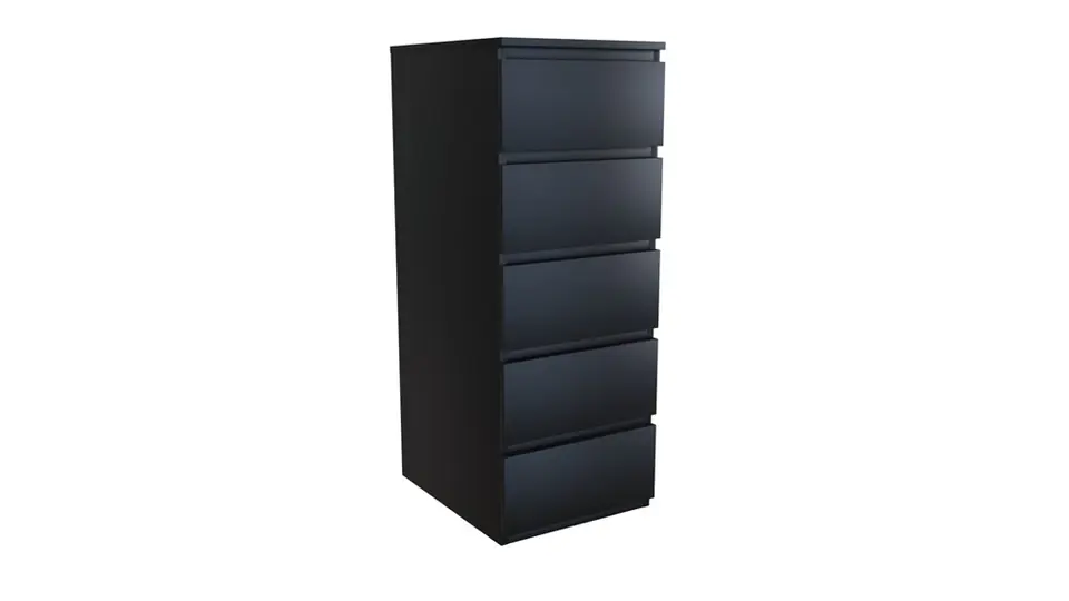 ⁨Topeshop W5 CZERŃ chest of drawers⁩ at Wasserman.eu