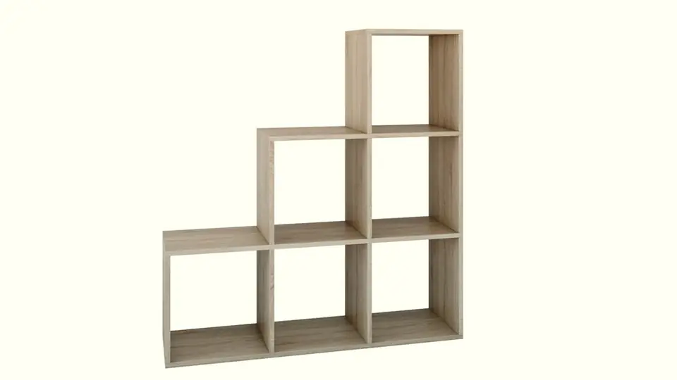 ⁨Topeshop STEP SONOMA 3X3 living room bookcase⁩ at Wasserman.eu