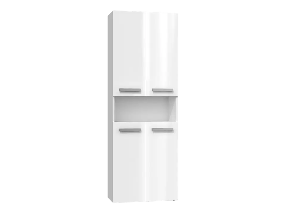 ⁨Topeshop NEL 1K DK BPOŁ bathroom storage cabinet White⁩ at Wasserman.eu