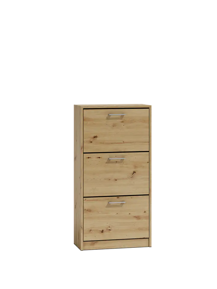 ⁨PAULA SHOE CABINET - ARTISAN OAK⁩ at Wasserman.eu