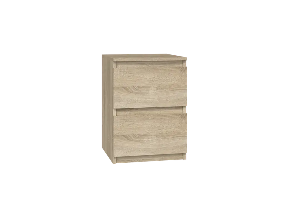 ⁨MALWA M2 BEDSIDE TABLE - SONOMA OAK⁩ at Wasserman.eu