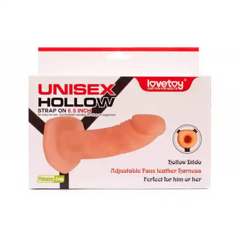 ⁨Unisex Hollow Strap On LOVETOY⁩ w sklepie Wasserman.eu