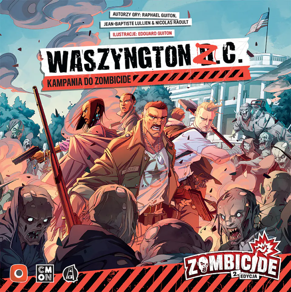 ⁨GRA PLANSZOWA ZOMBICIDE 2edycja: WASZYNGTON ZC - dodatek PORTAL⁩ w sklepie Wasserman.eu