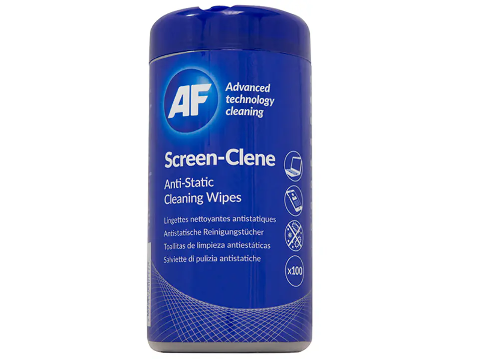 ⁨AF SCREEN CLENE TUBE cleaning wipes⁩ at Wasserman.eu