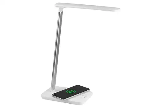 ⁨Desk lamp TRACER LUNA with Wireless charger10W⁩ at Wasserman.eu