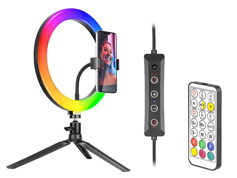 ⁨TRACER RGB RING 26cm with tripod⁩ at Wasserman.eu