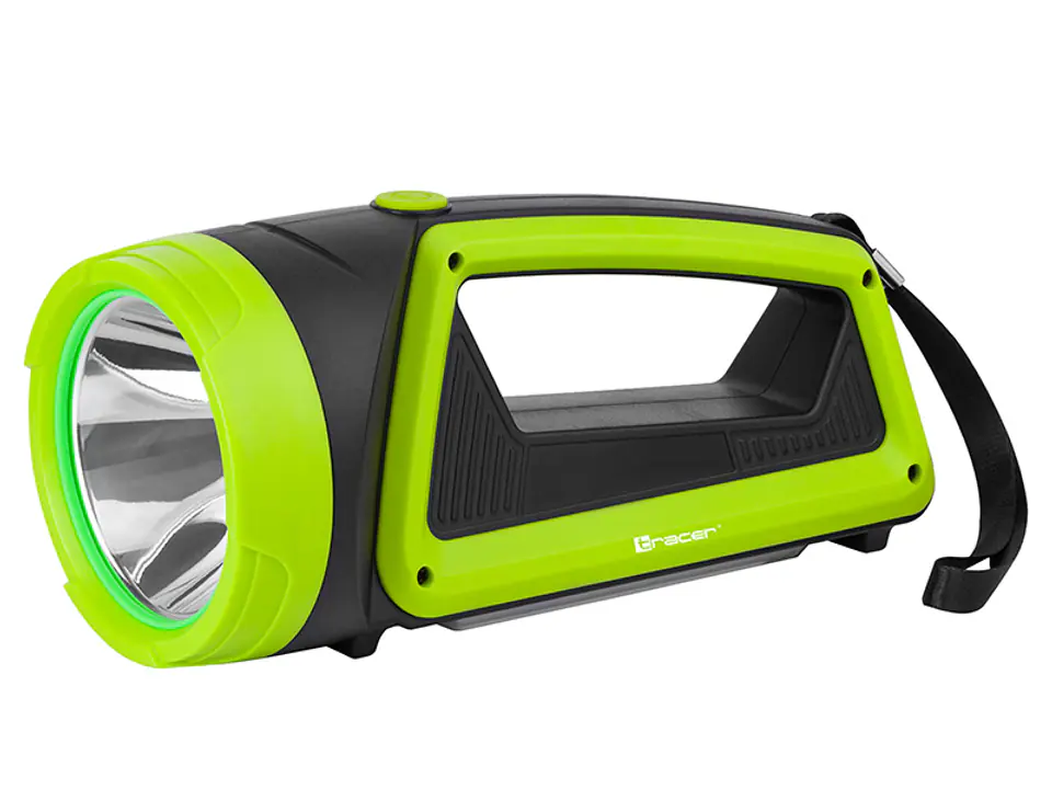 ⁨TRACER searchlight 3600mAh Green with power bank⁩ at Wasserman.eu