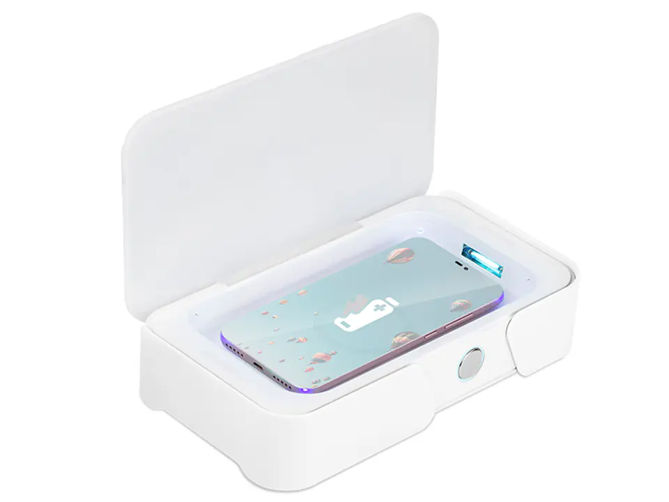 ⁨Multifunctional UV Light Sterilization Device With Wireless Charging For Smartphones S-004W⁩ at Wasserman.eu