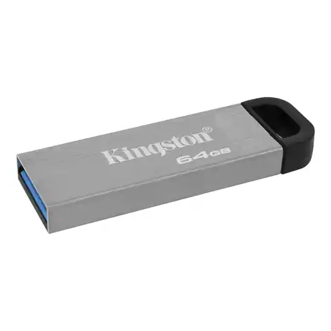 ⁨Kingston Technology DataTraveler Kyson USB flash drive 64 GB USB Type-A 3.2 Gen 1 (3.1 Gen 1) Silver⁩ at Wasserman.eu