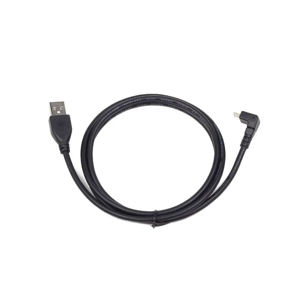 ⁨Gembird AM-MBM5P micro USB-USB 2.0 angled cable (1.8 meters)⁩ at Wasserman.eu