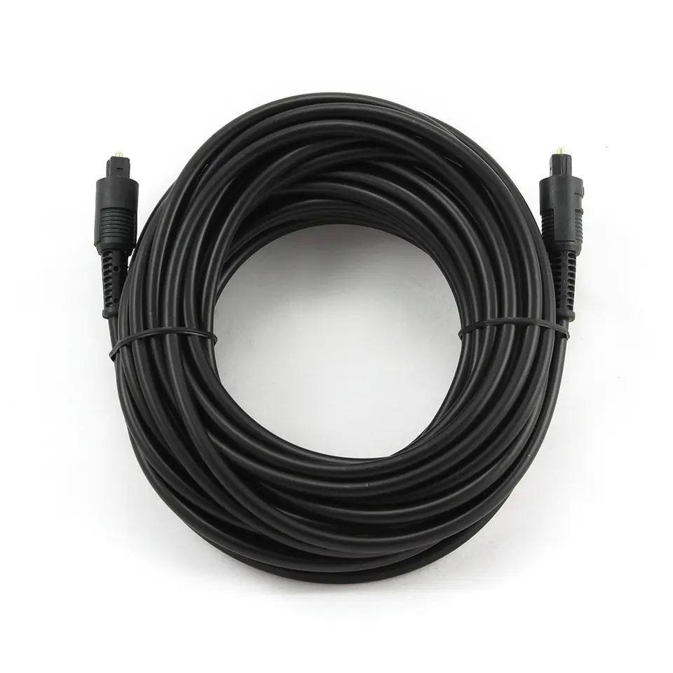 ⁨Cable optical TOSLINK- TOSLINK 10m⁩ at Wasserman.eu