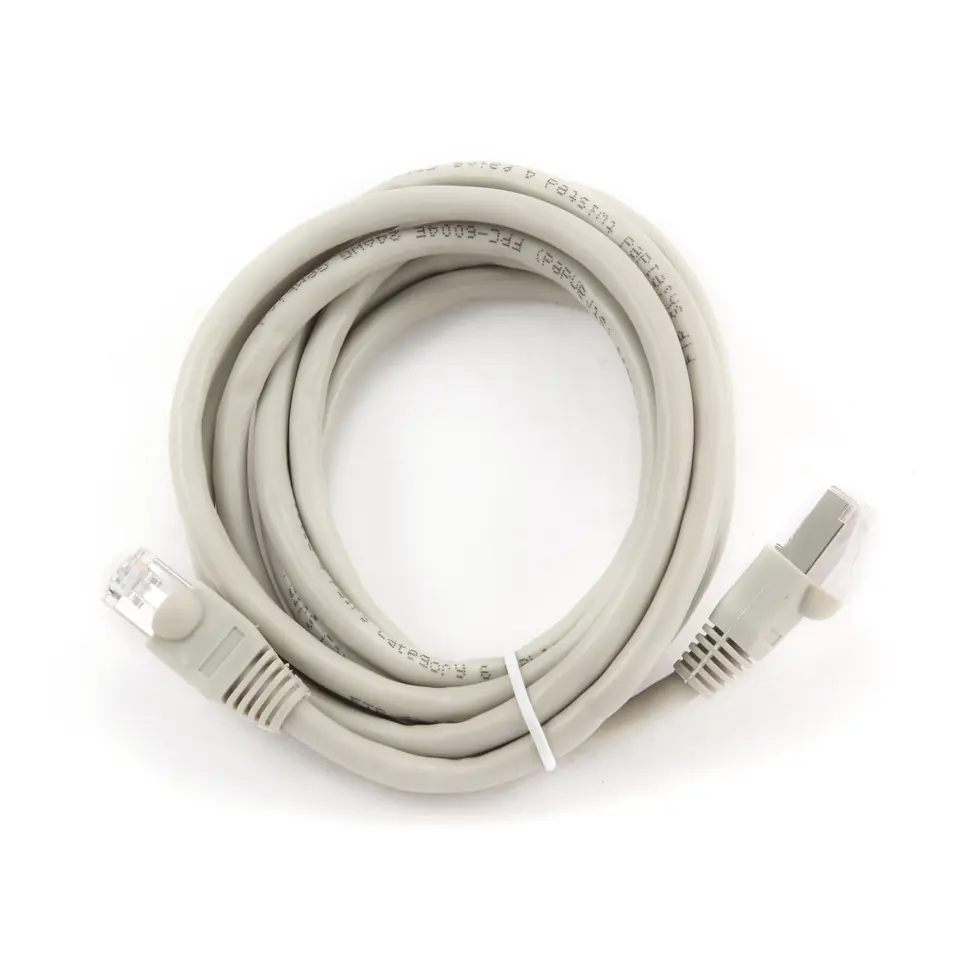 ⁨Kabel sieciowy FTP Gembird PP6-2M kat. 6, Patch cord RJ-45 (2 m)⁩ w sklepie Wasserman.eu